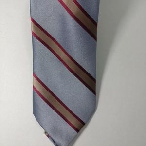 Beau Brummell striped tie Gray-multi Silk Blend